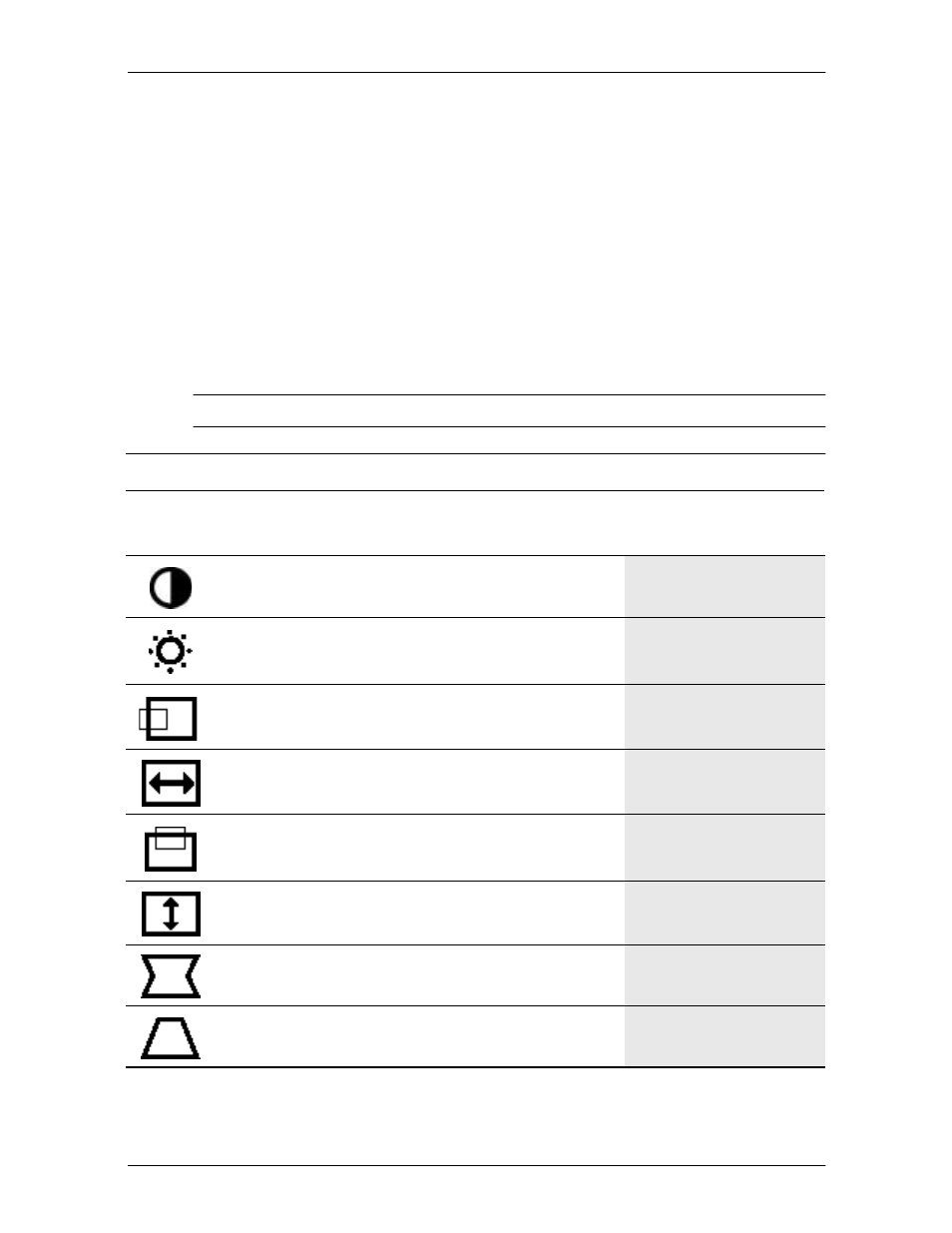 On-screen display functions | Compaq 9500 User Manual | Page 16 / 36