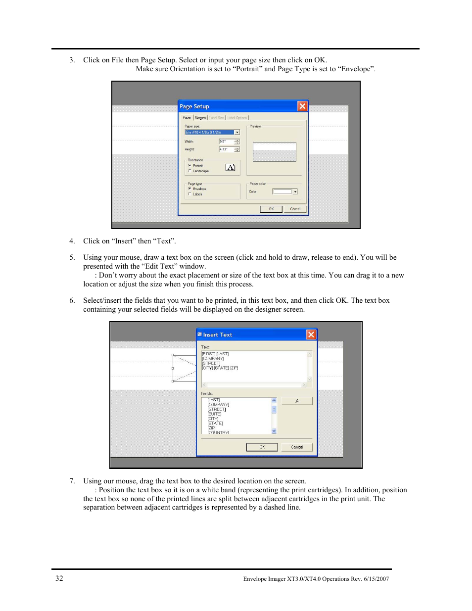 Rena Envelope Imager XT 3.0 User Manual | Page 32 / 56