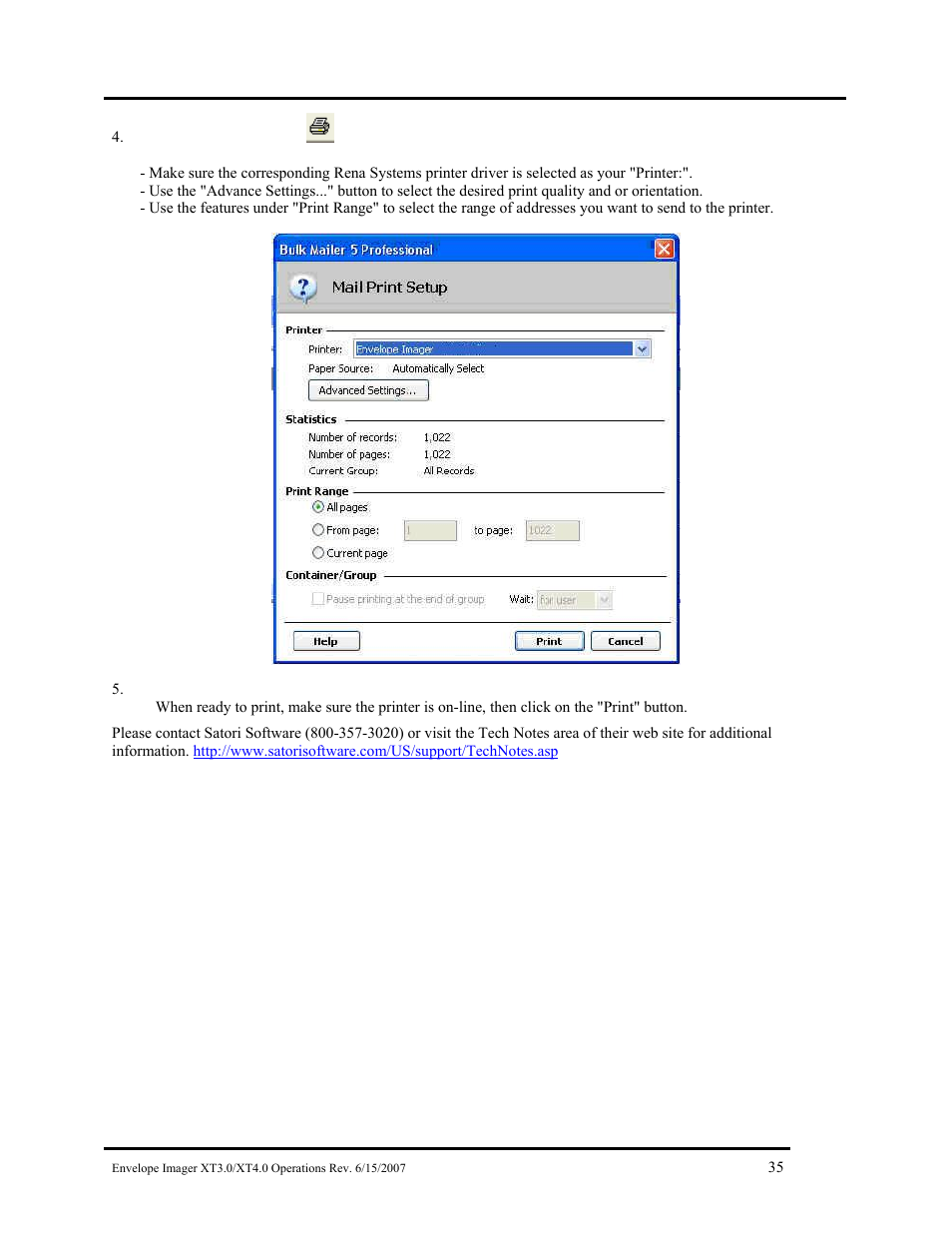 Rena Envelope Imager XT 3.0 User Manual | Page 35 / 56