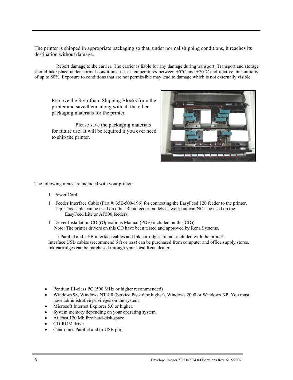 Rena Envelope Imager XT 3.0 User Manual | Page 6 / 56