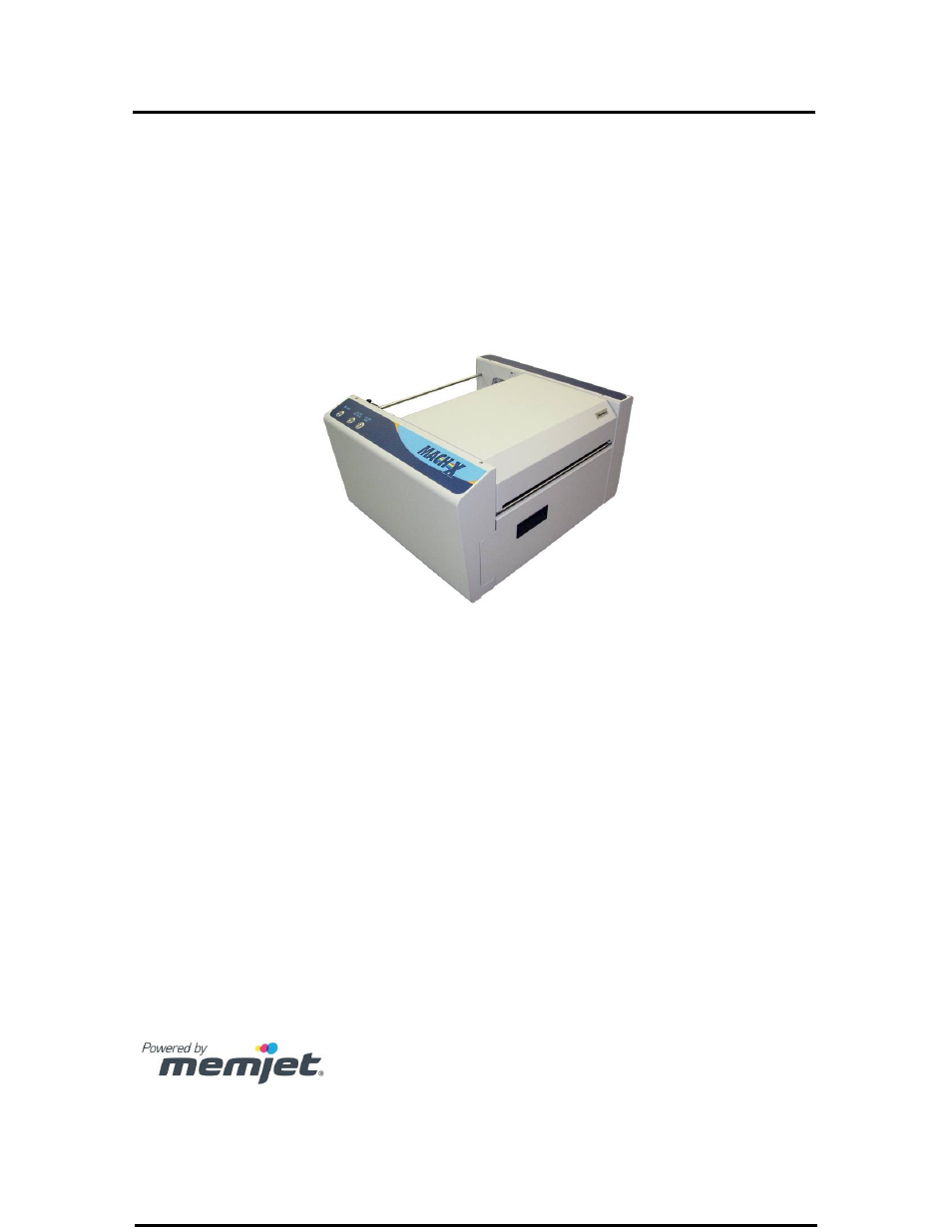 Rena MACH X (Digital Color Label Printer) User Manual | 125 pages