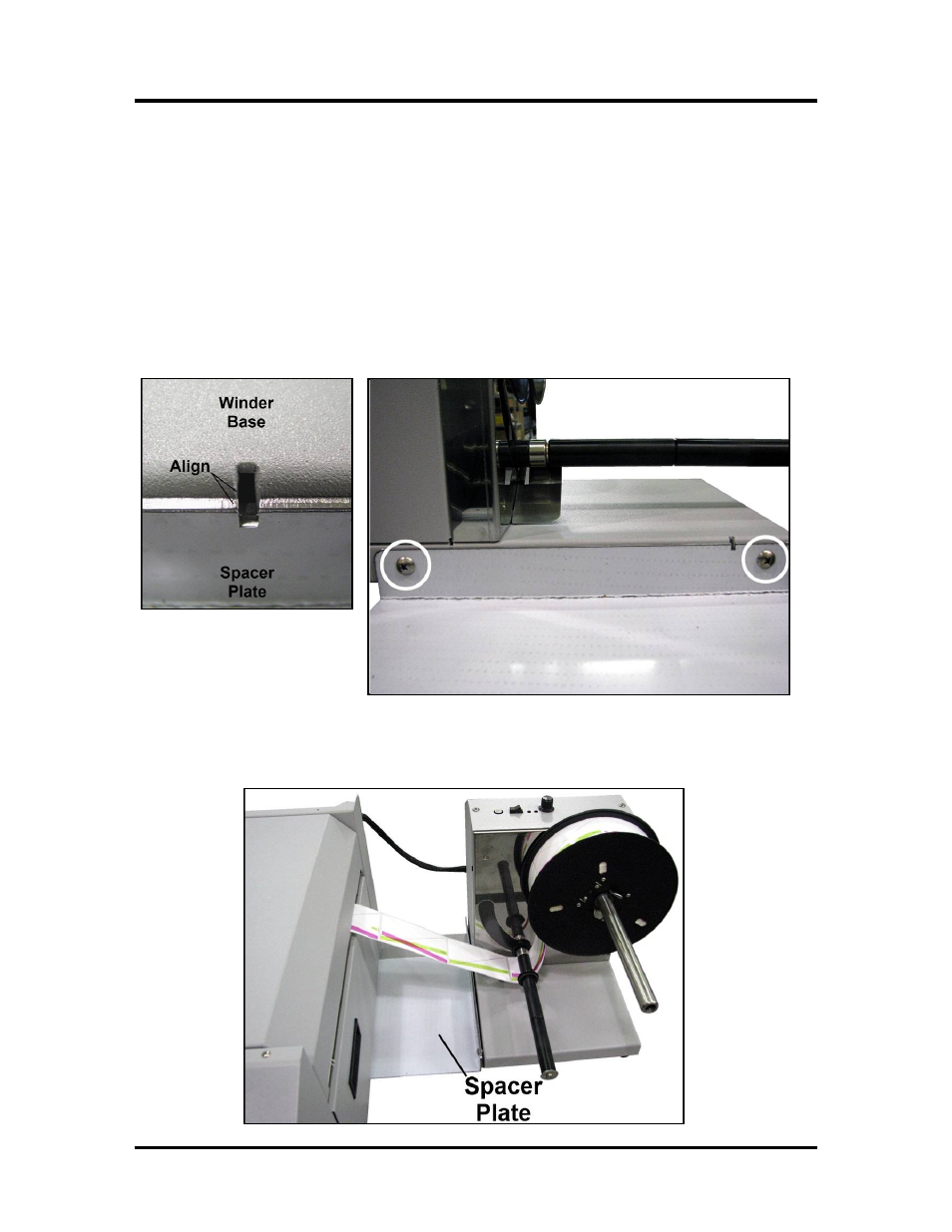 Winder | Rena MACH X (Digital Color Label Printer) User Manual | Page 43 / 125