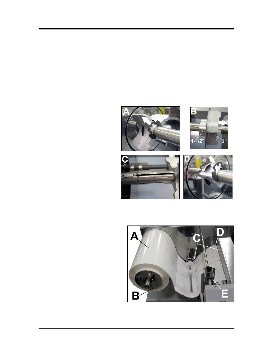 Loading labels/media, Roll to roll setup, Oading | Abels, Edia | Rena MACH X (Digital Color Label Printer) User Manual | Page 47 / 125