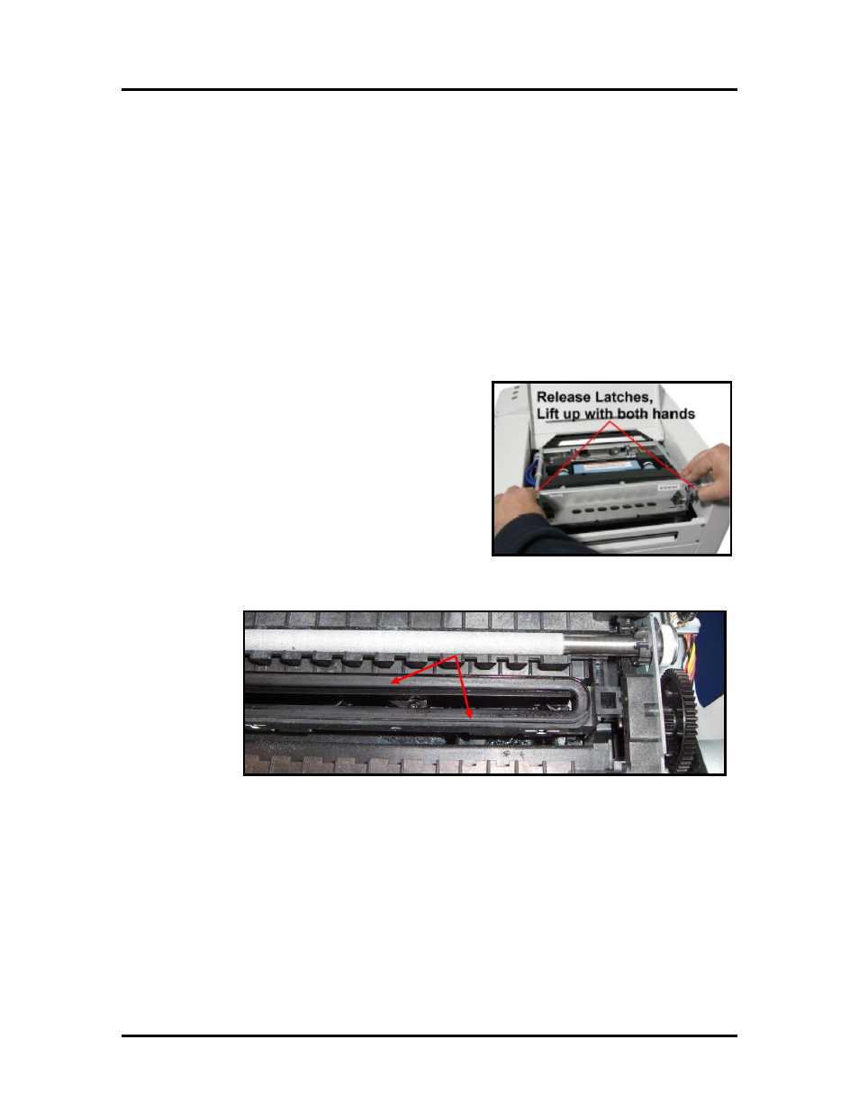 Nspecting, Leaning the, Ip of the | Apping, Tation | Rena MACH X (Digital Color Label Printer) User Manual | Page 75 / 125