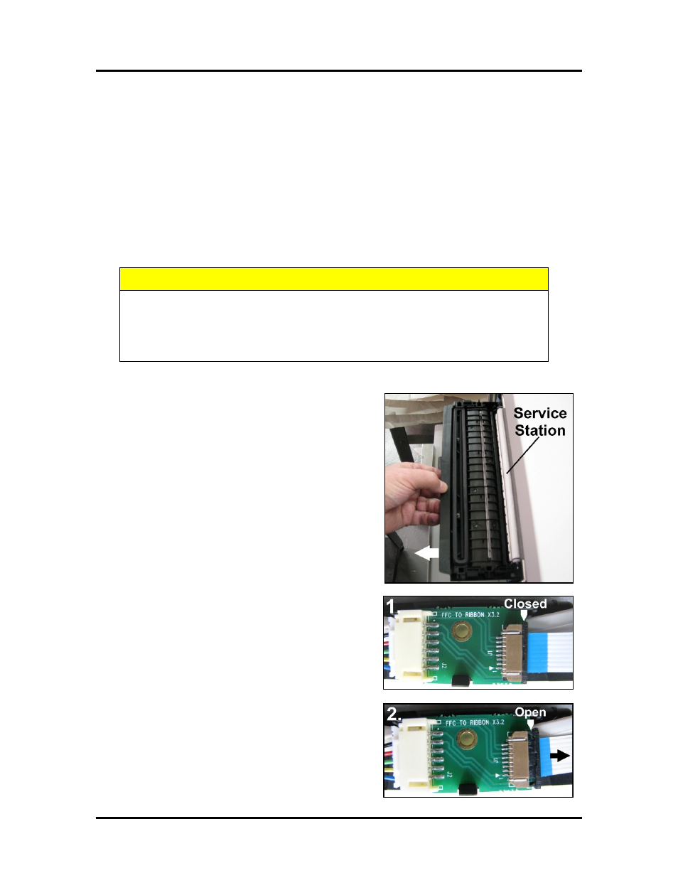 Caution | Rena MACH X (Digital Color Label Printer) User Manual | Page 79 / 125