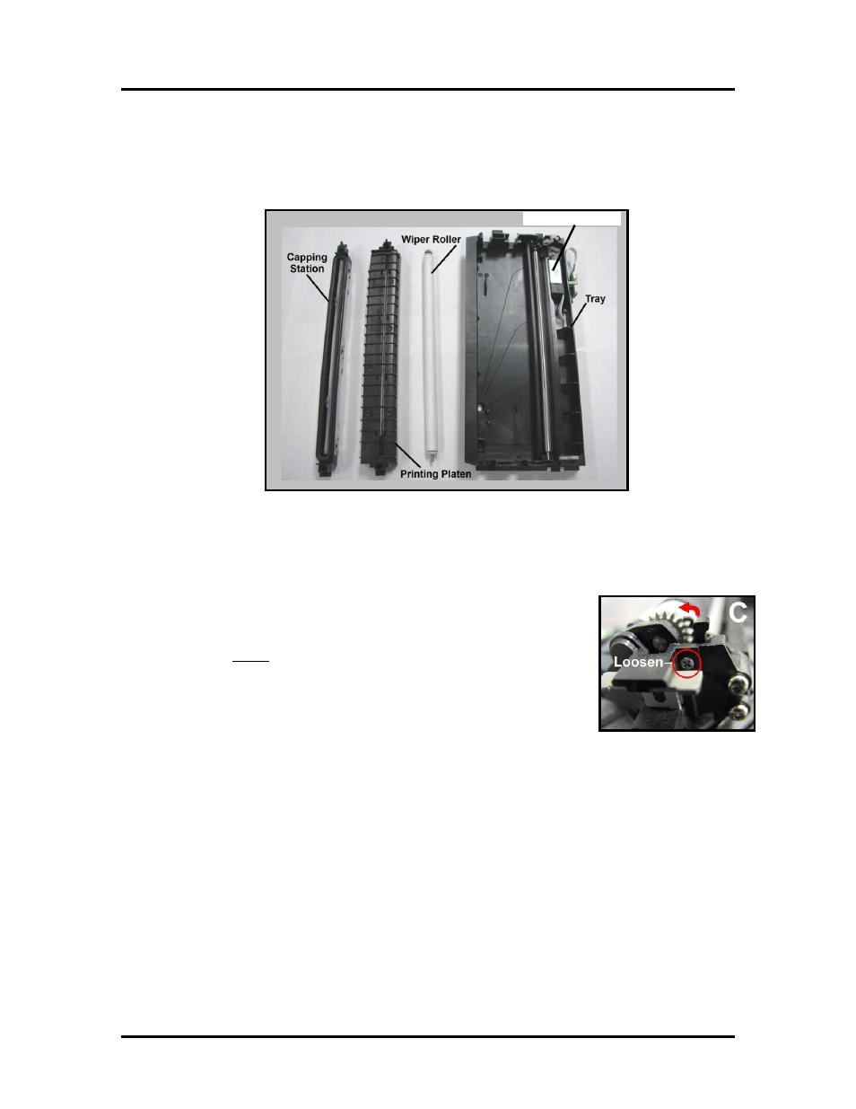 Cleaning the service station, Wiper roller removal and cleaning or replacement | Rena MACH X (Digital Color Label Printer) User Manual | Page 80 / 125