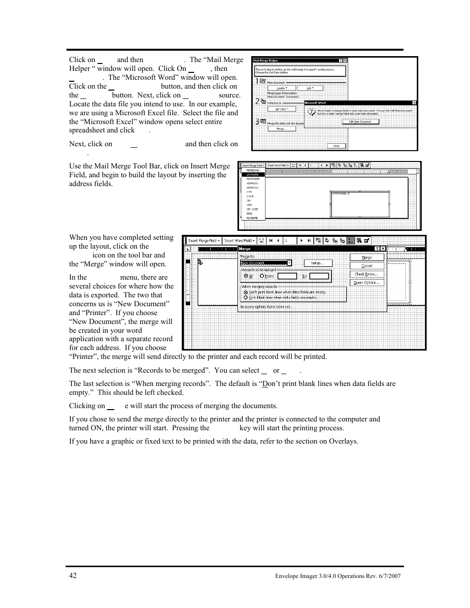 Rena Envelope Imager 3.0 User Manual | Page 42 / 58