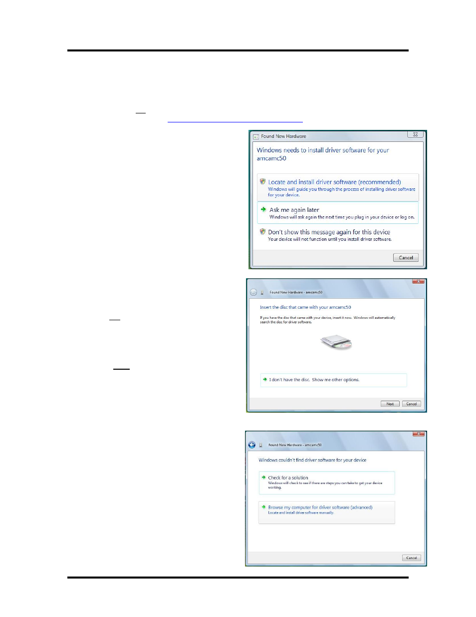 Installing the printer driver on windows vista, Turn the printer’s main power switch off | Rena Envelope Imager CS User Manual | Page 13 / 49