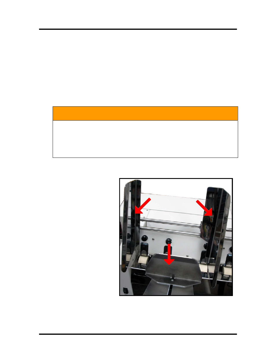Envelope feed kit (optional), Note | Rena Envelope Imager CS User Manual | Page 44 / 49