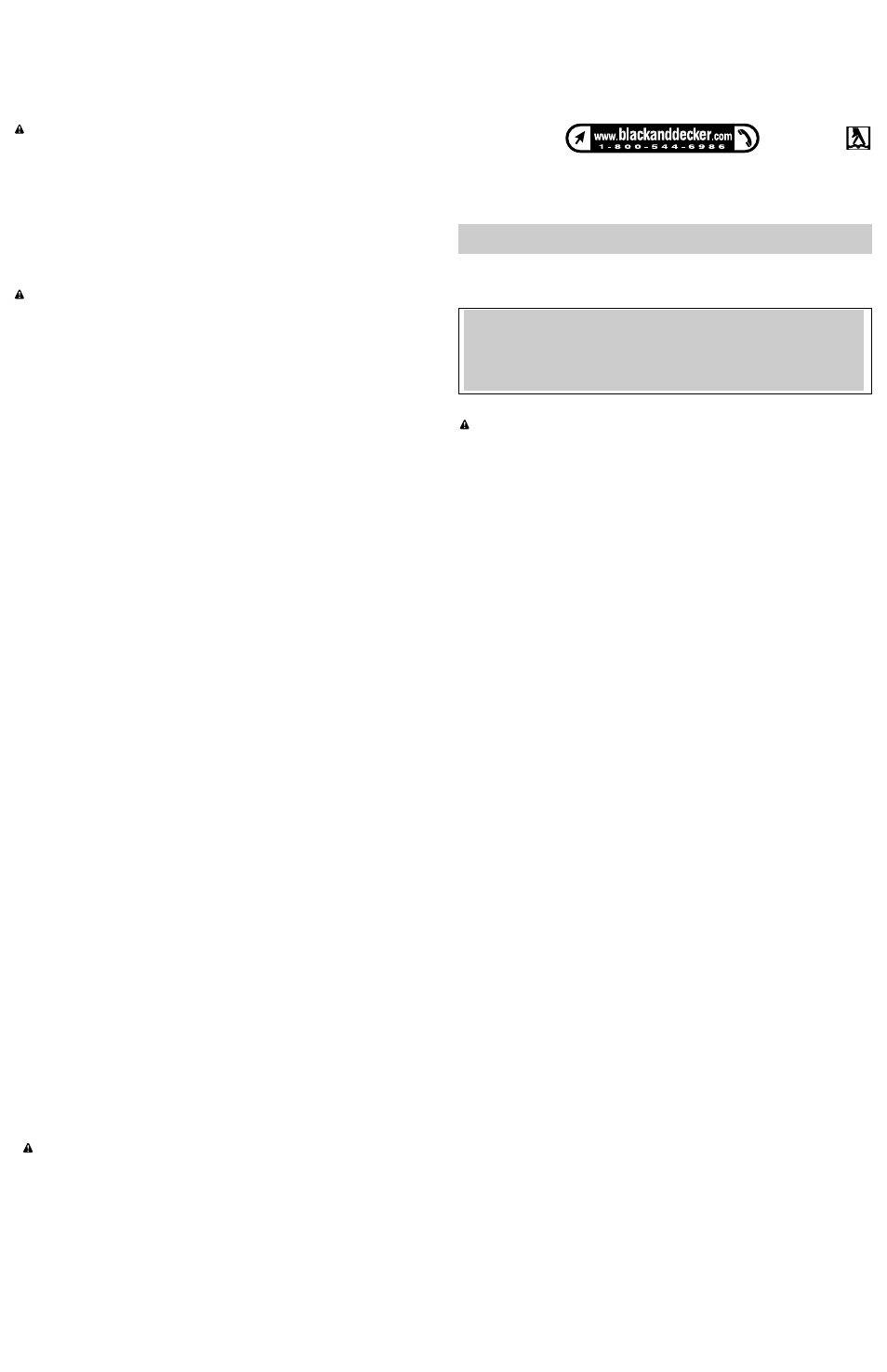 Guide technique | Black & Decker FS8500RS User Manual | Page 2 / 5