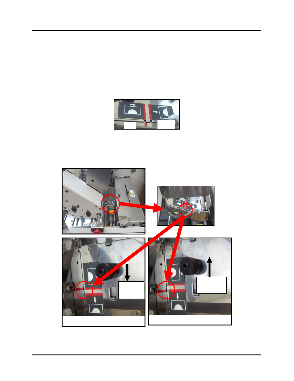 Proceed to the section titled, Adjusting the peel, Plate position for the application | Rena T-650 User Manual | Page 20 / 118