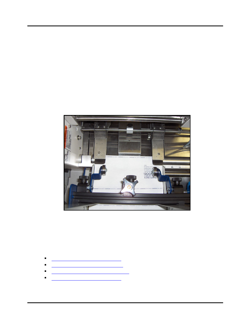 Adjusting the feeder, Optional easyfeed 120 feeder shown above, Head 1 adjustment – side tabbing | Head 1 adjustment – front tabbing, Head 1 adjustment – applying stamps, Head 2 adjustment – side tabbing | Rena T-650 User Manual | Page 22 / 118