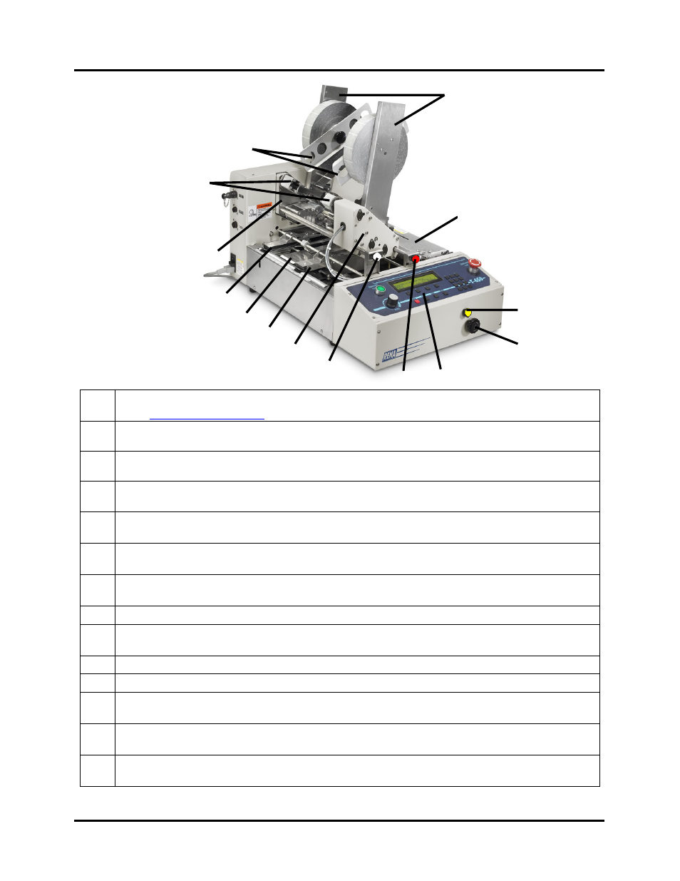 Front and entrance end view | Rena T-650 User Manual | Page 8 / 118