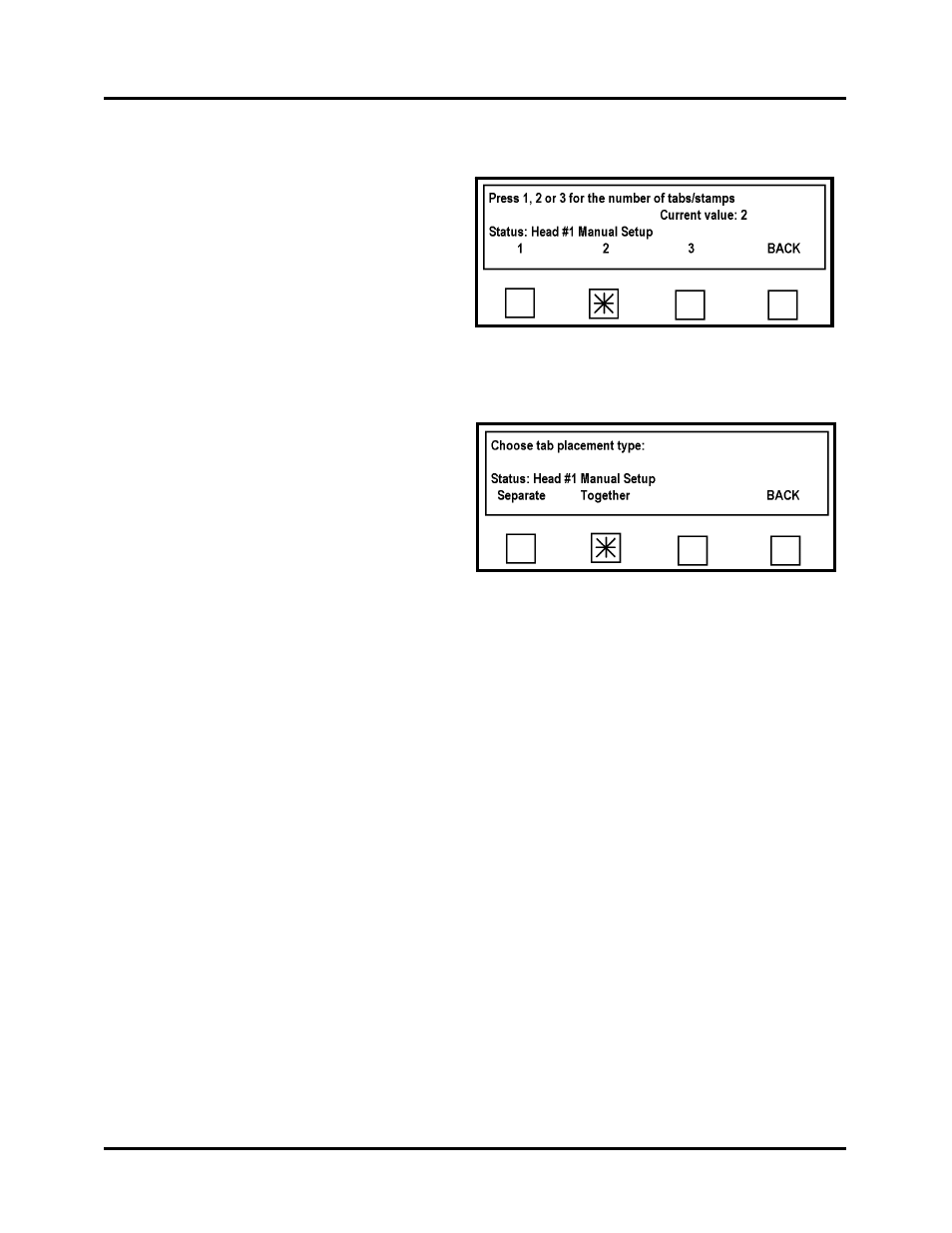 Applying multiple stamps | Rena T-650 User Manual | Page 89 / 118