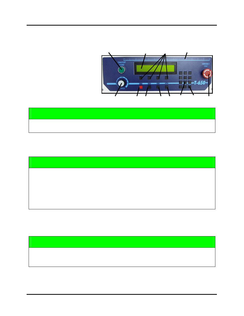 Sequence of operation, Important | Rena T-650 User Manual | Page 91 / 118