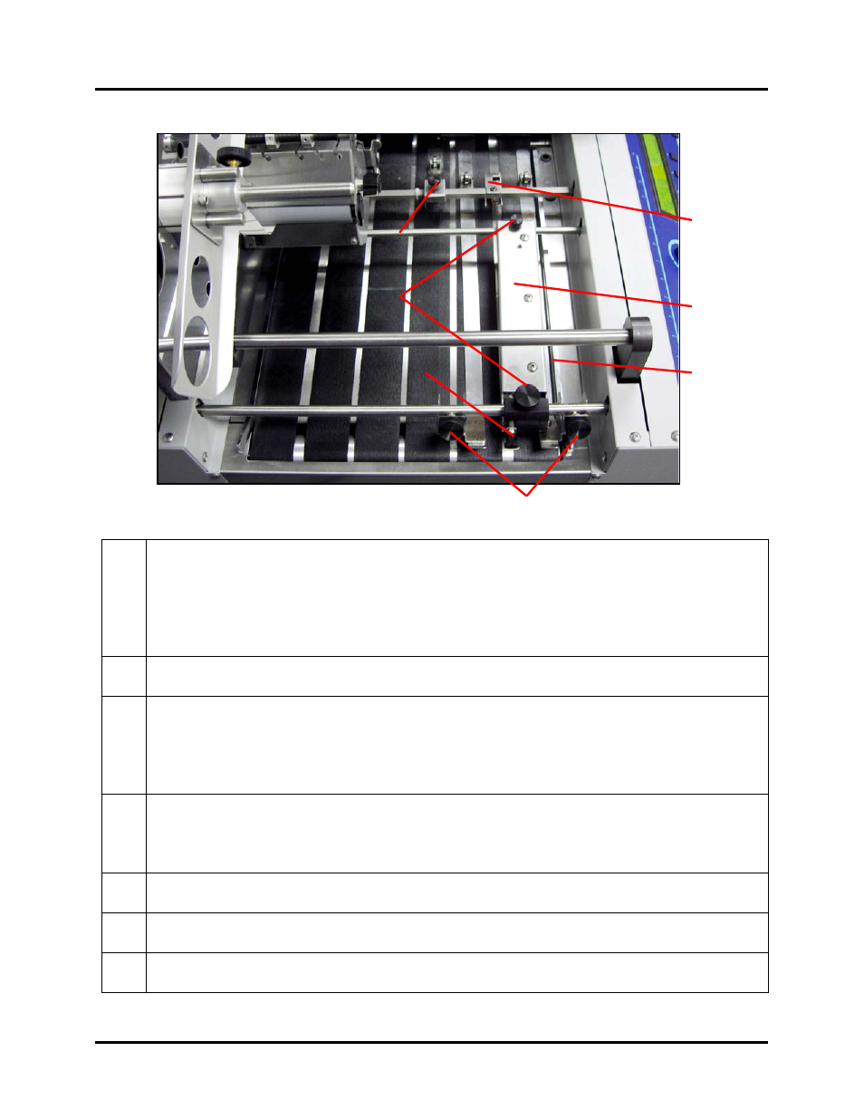 Entrance end view, Ntrance | Rena T-950 User Manual | Page 11 / 81