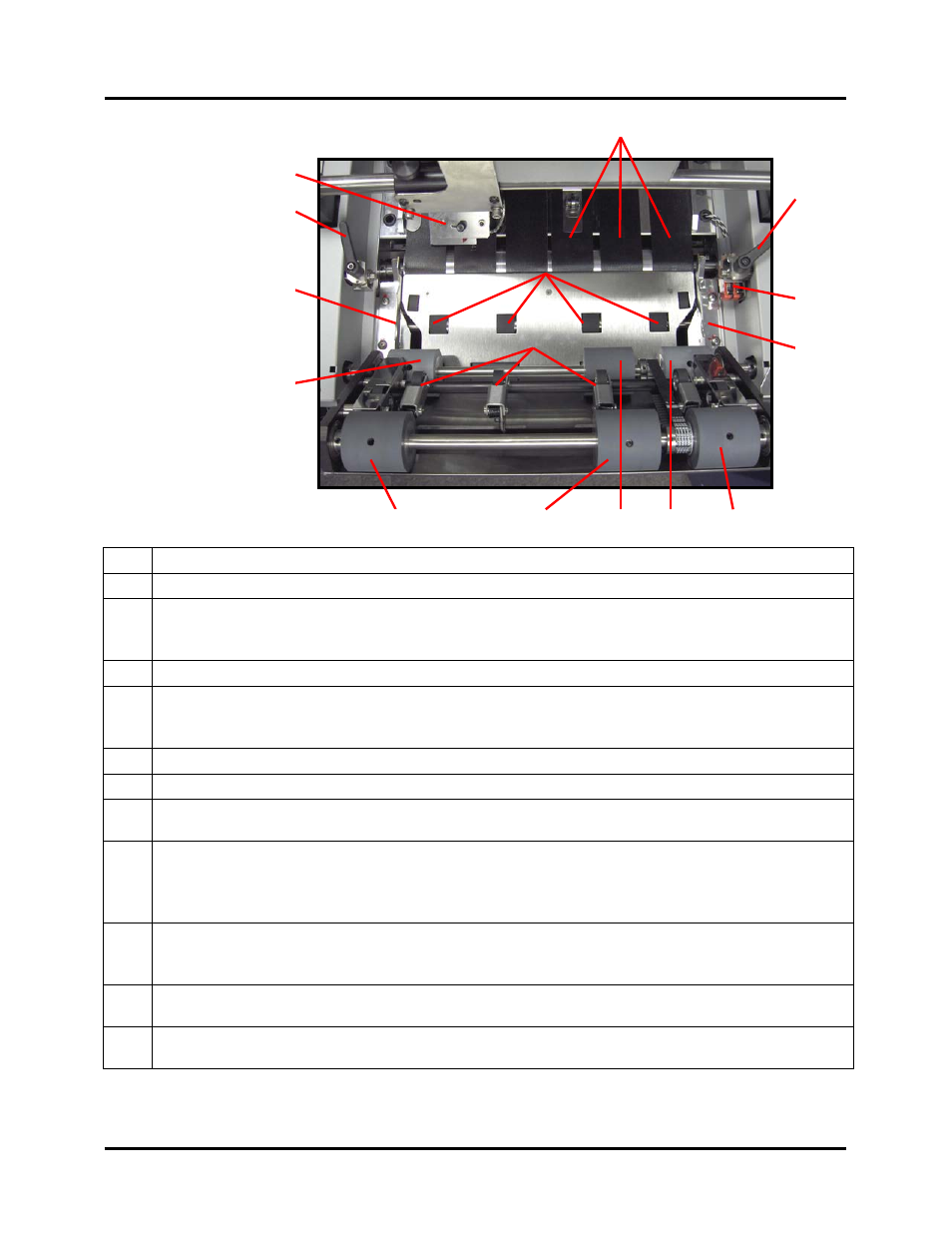 Exit end view | Rena T-950 User Manual | Page 12 / 81