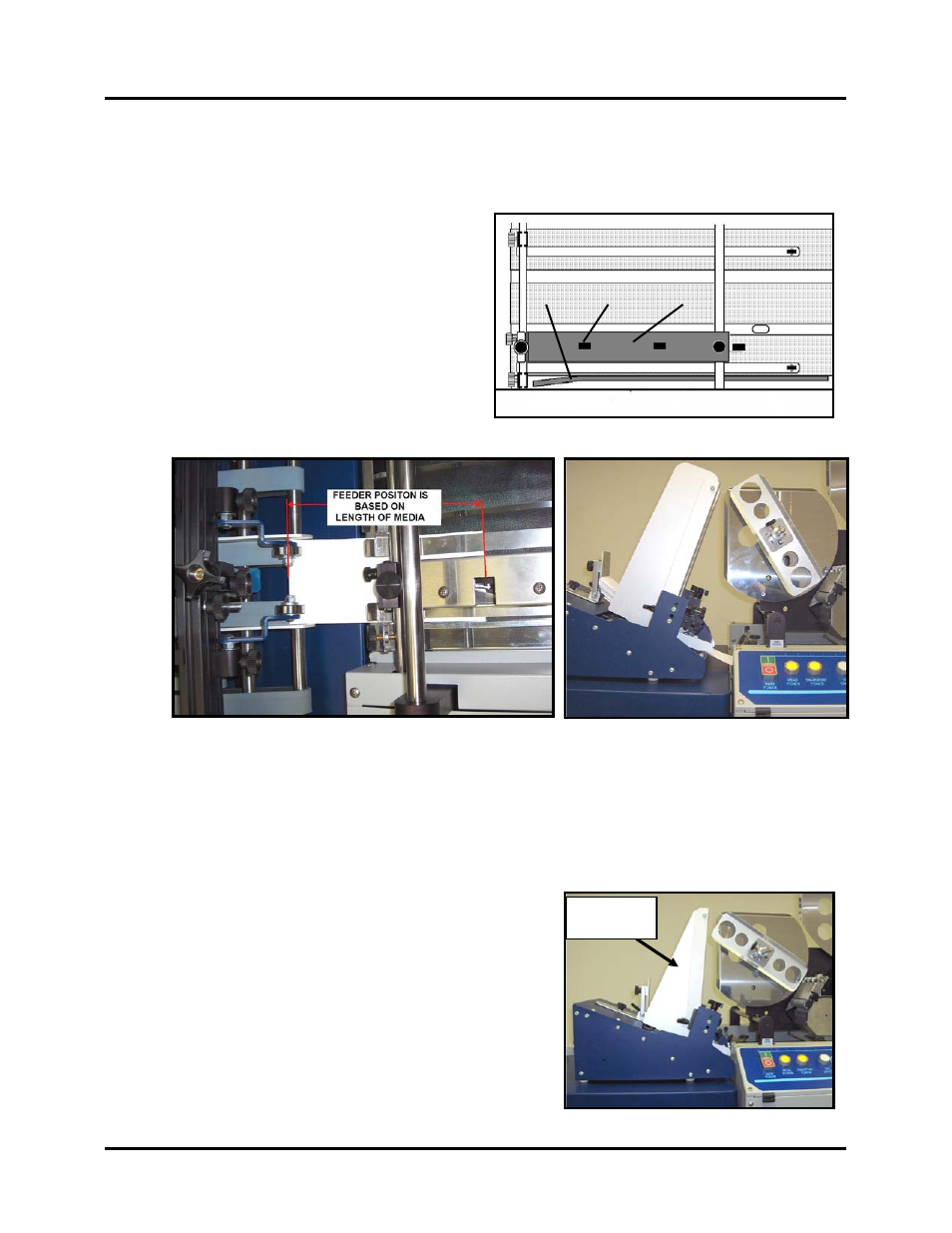 Mechanical setup, Align the feeder with the tabber, Echanical | Etup | Rena T-950 User Manual | Page 22 / 81