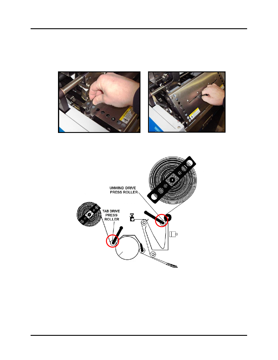 Adjusting tab fold position | Rena T-950 User Manual | Page 32 / 81