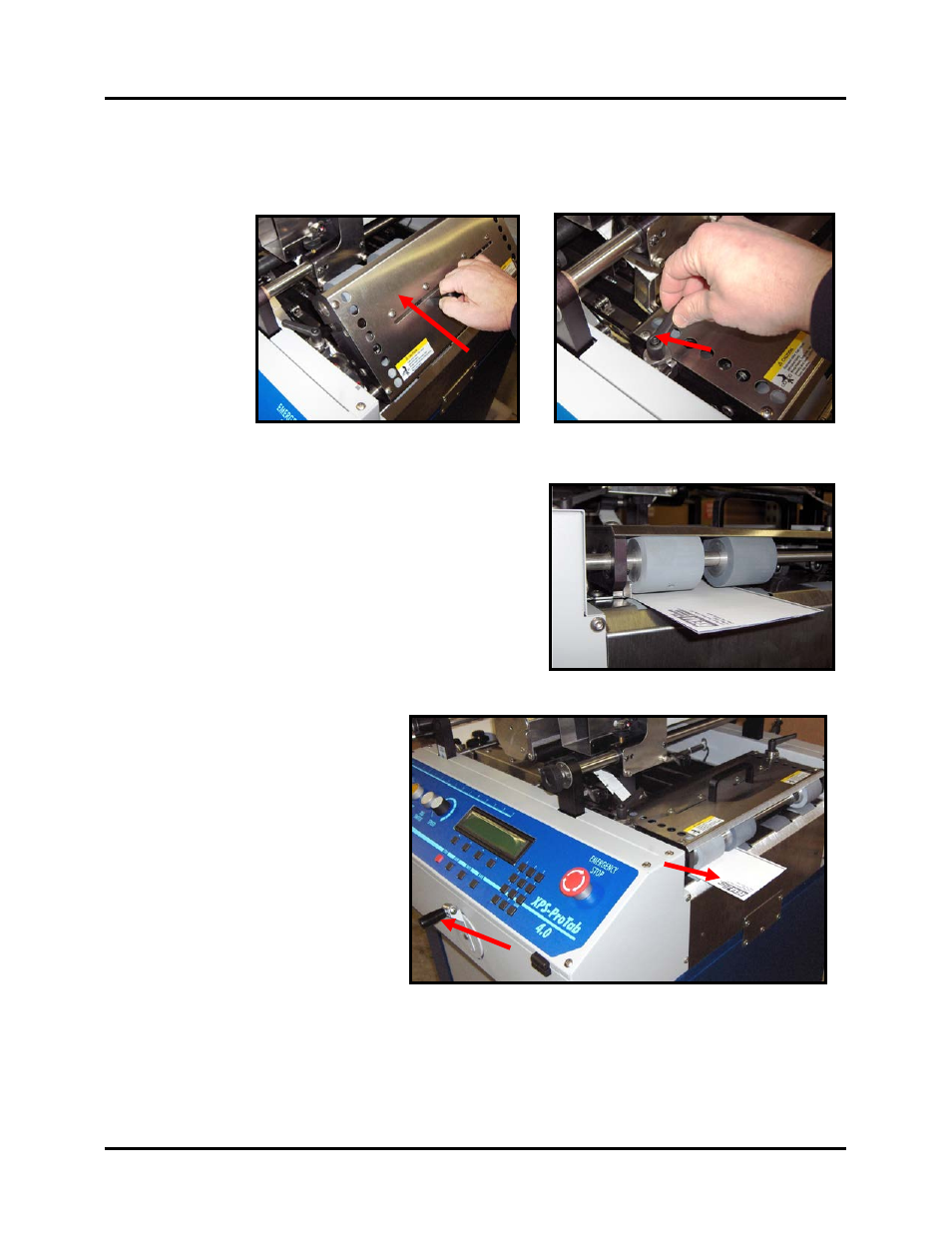 Media thickness adjustment | Rena T-950 User Manual | Page 34 / 81