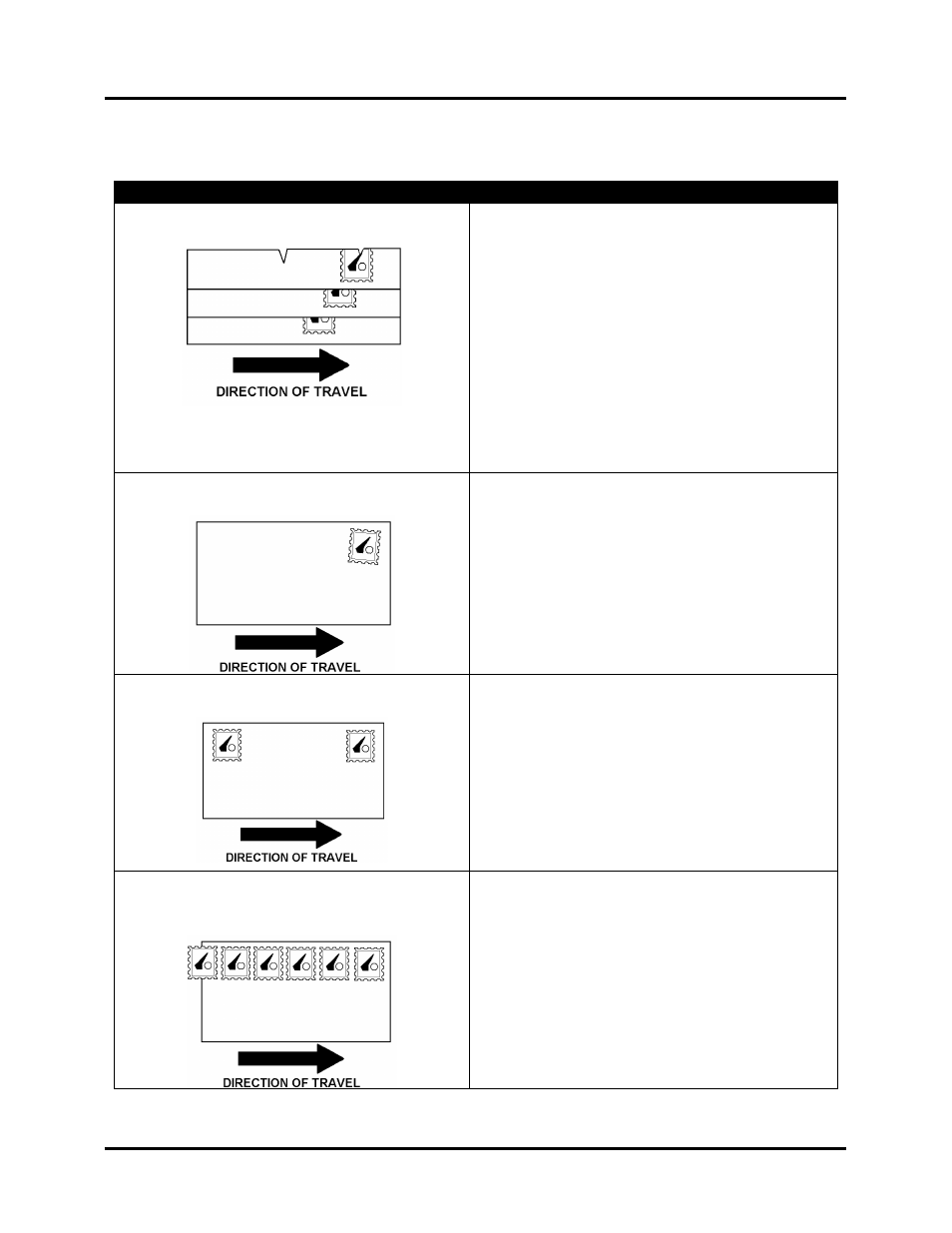Stamp placement problems, Tamp, Lacement | Roblems | Rena T-950 User Manual | Page 71 / 81
