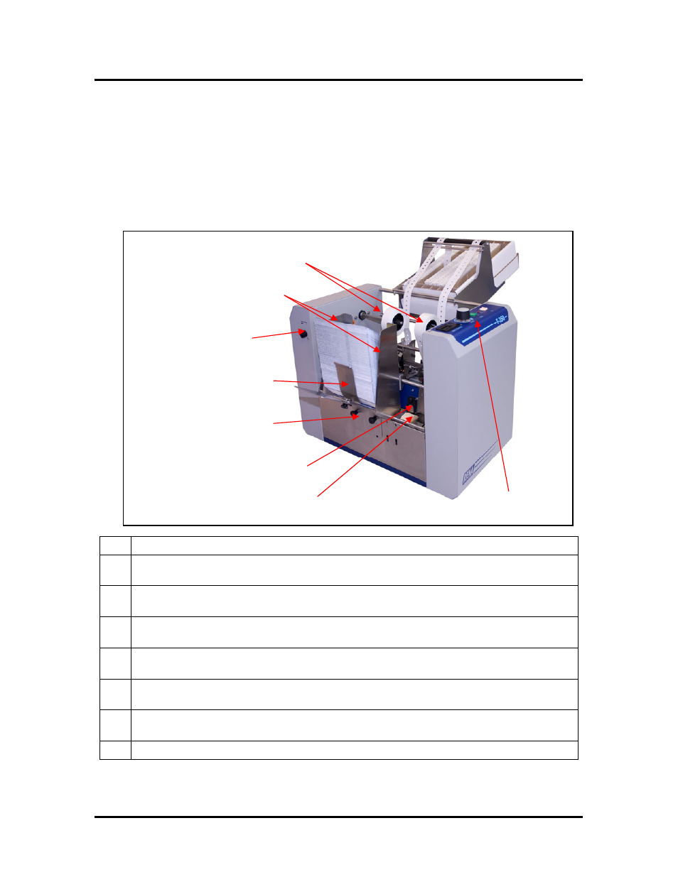 Front view | Rena T-350 User Manual | Page 7 / 44