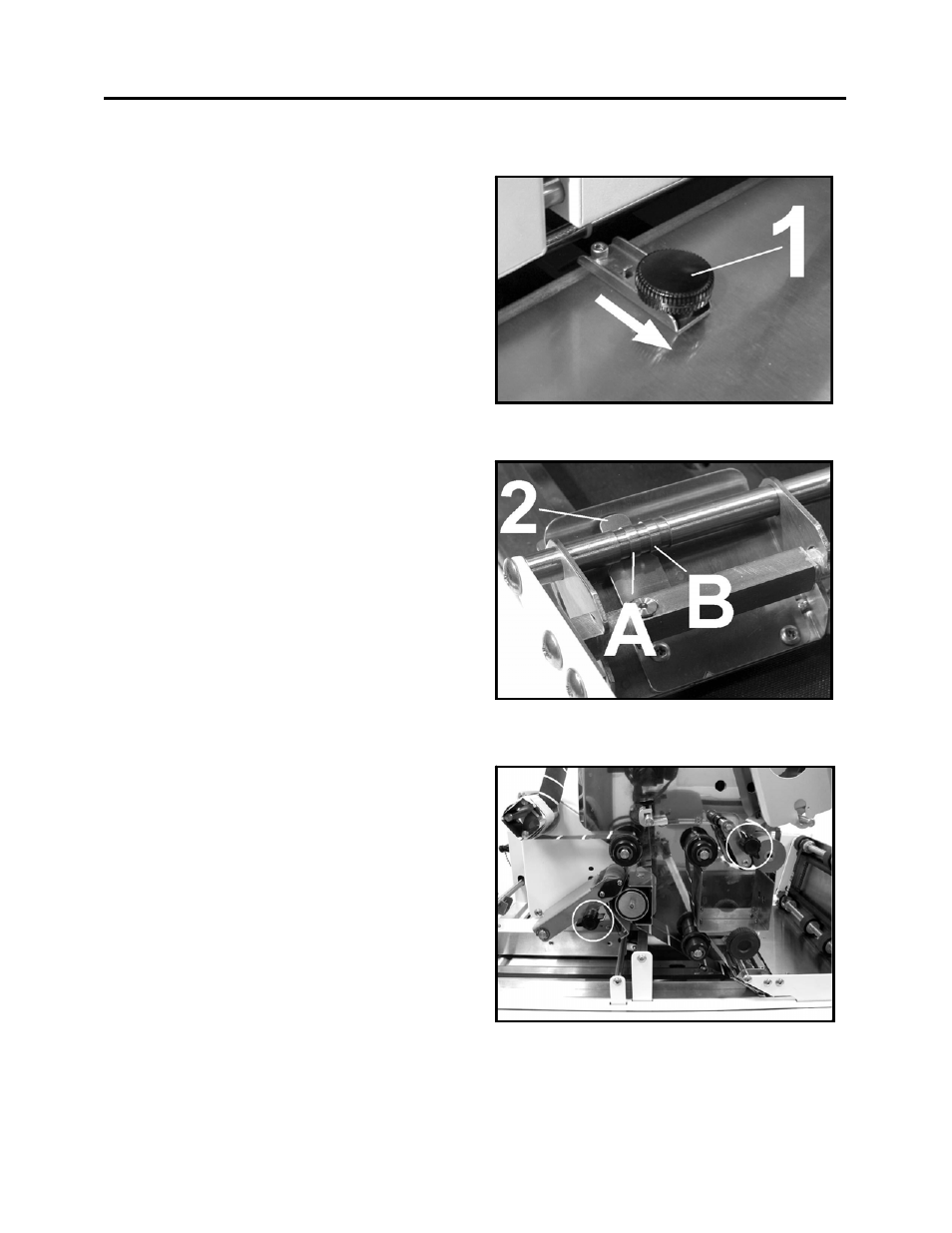 Adjusting tab fold positioning | Rena T-750 User Manual | Page 21 / 57