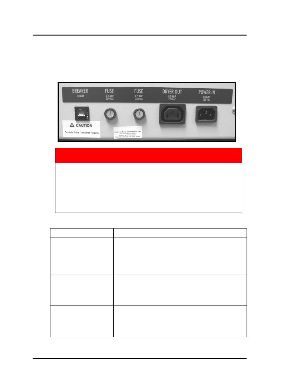 Troubleshooting, Warning | Rena TB-390 User Manual | Page 9 / 15