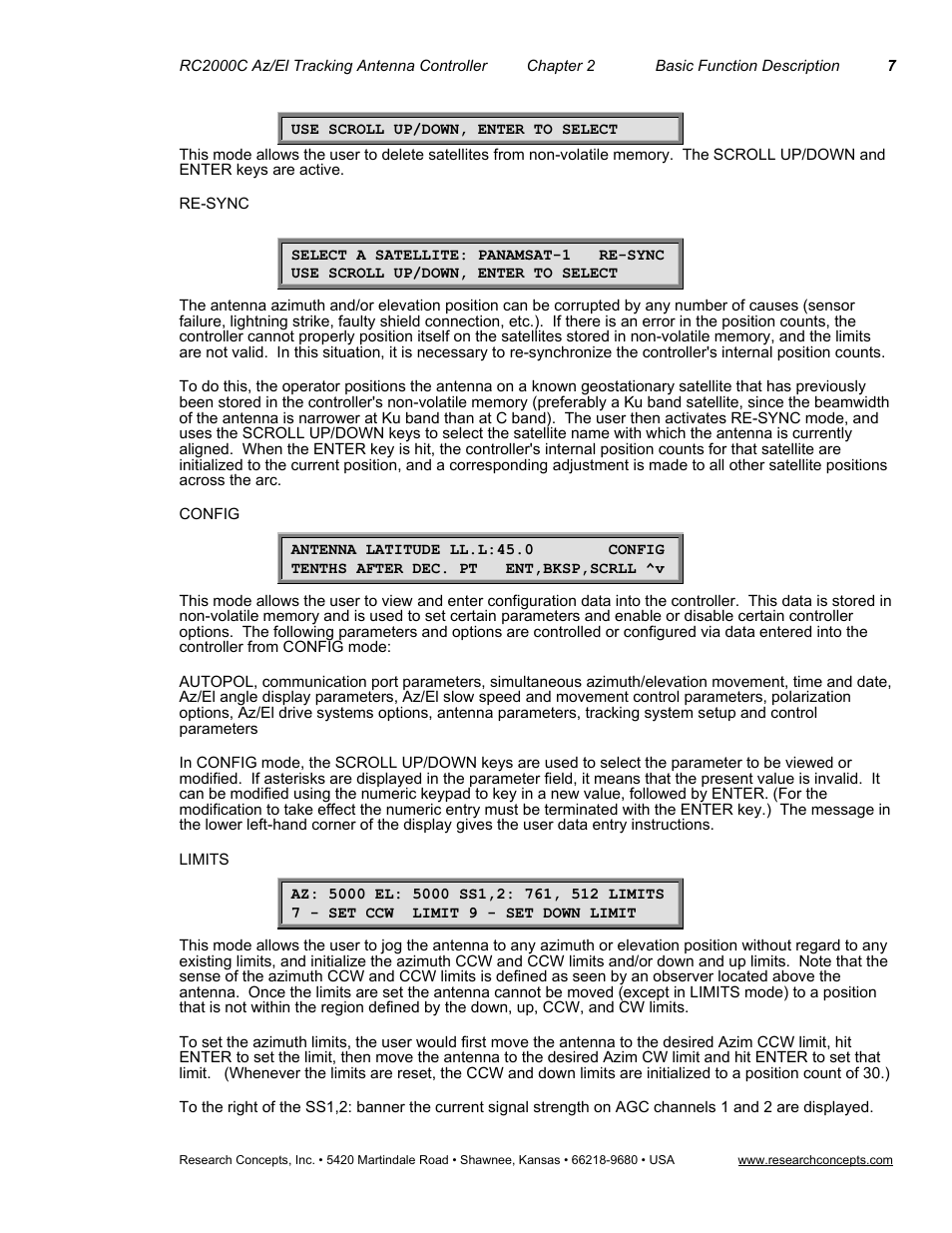 Research Concepts RC2000C User Manual | Page 15 / 123