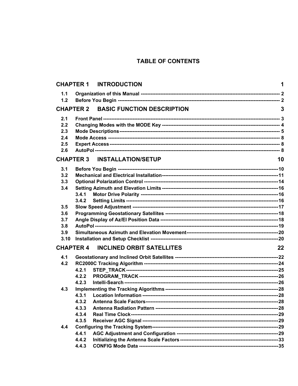 Research Concepts RC2000C User Manual | Page 5 / 123