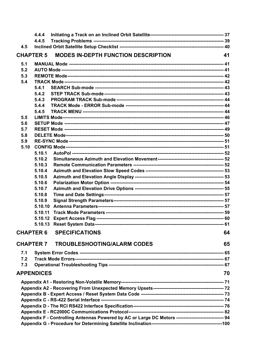 Research Concepts RC2000C User Manual | Page 6 / 123