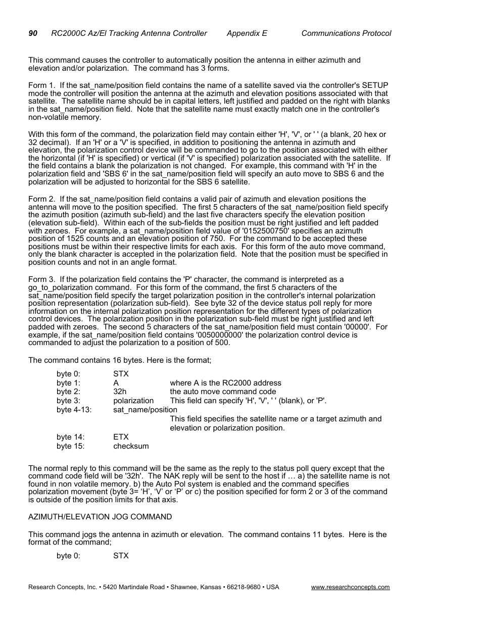 Research Concepts RC2000C User Manual | Page 98 / 123