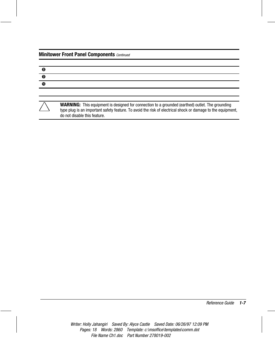 Compaq Deskpro 2000 Series User Manual | Page 13 / 192