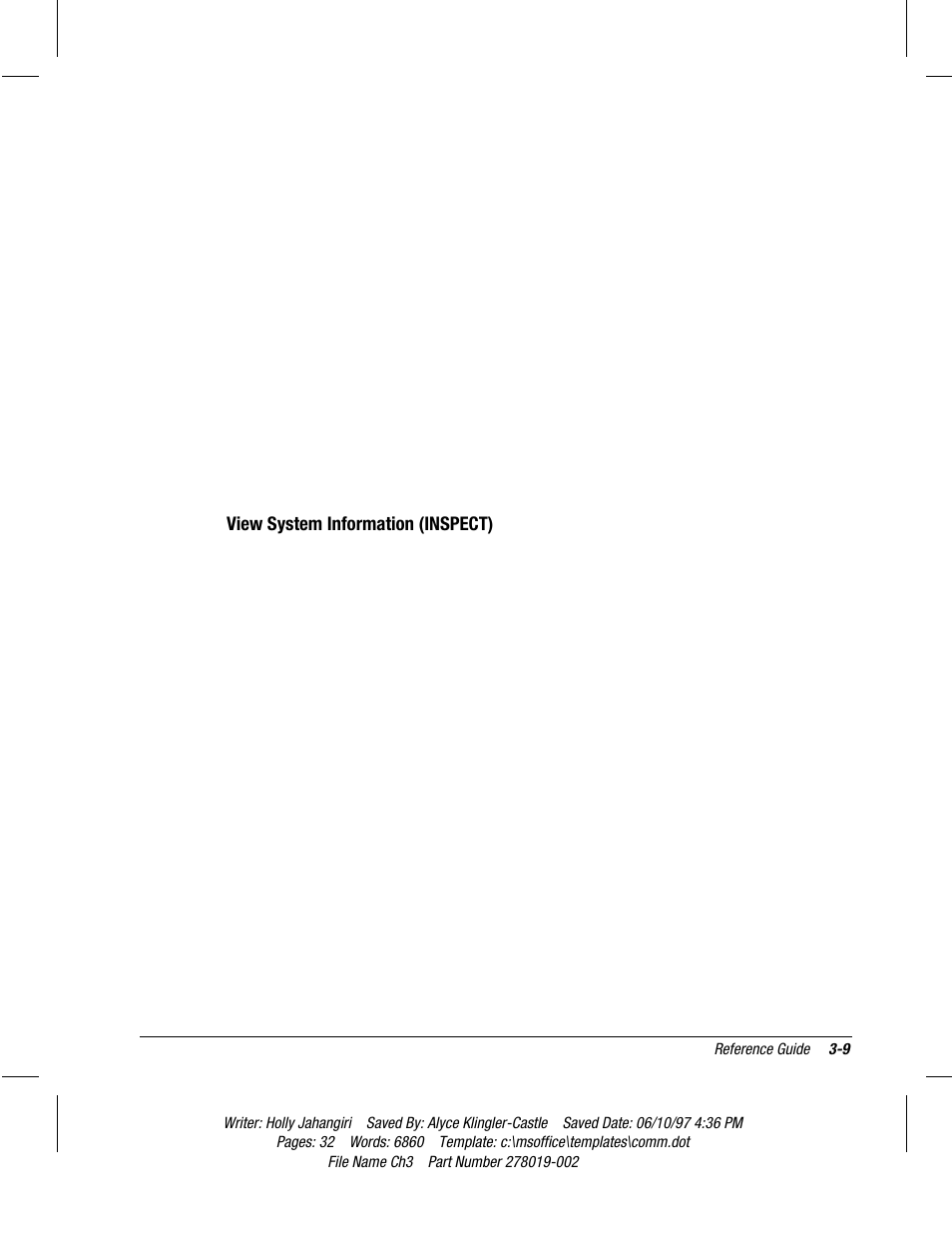 View system information (inspect) | Compaq Deskpro 2000 Series User Manual | Page 44 / 192