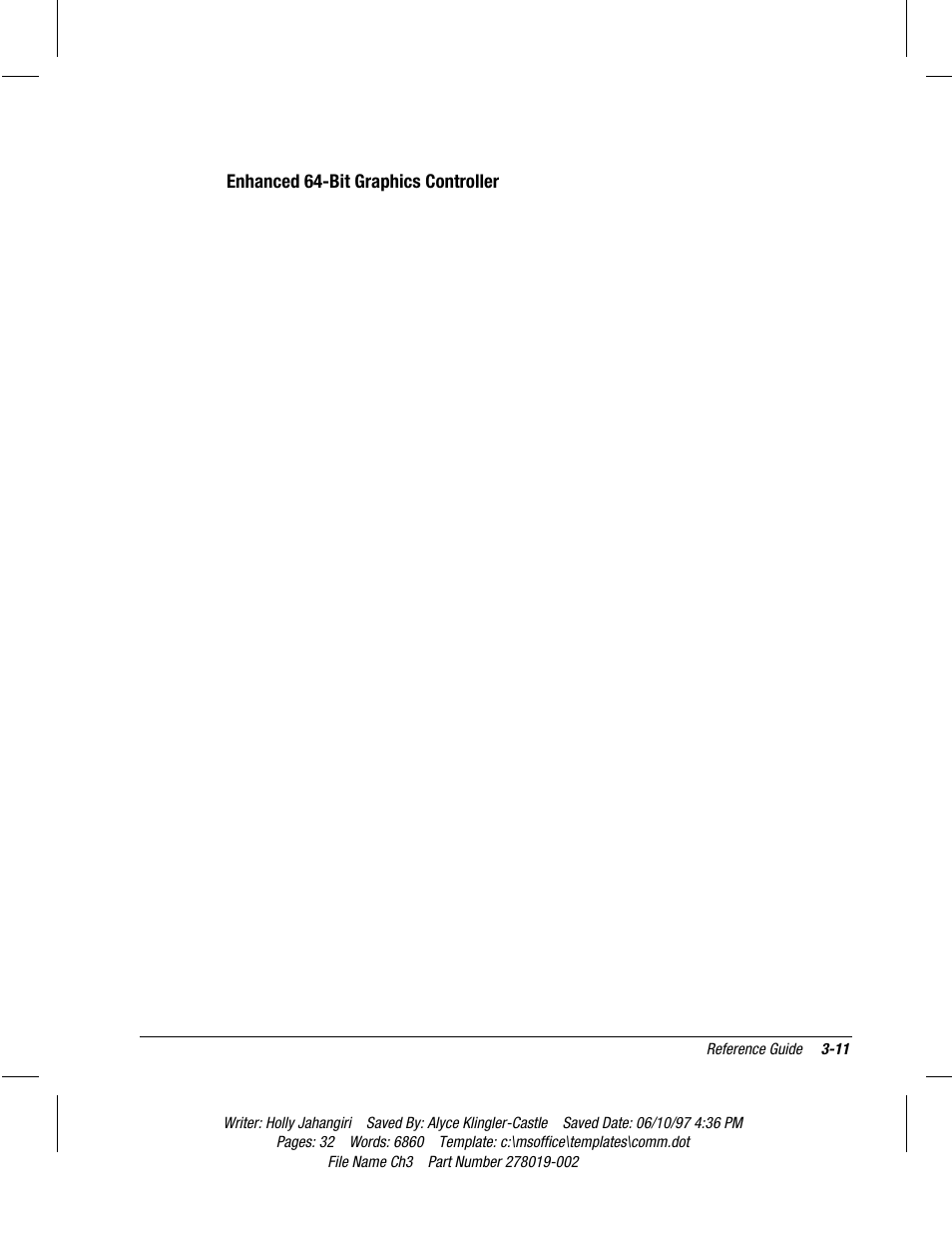 Enhanced 64-bit graphics controller | Compaq Deskpro 2000 Series User Manual | Page 46 / 192