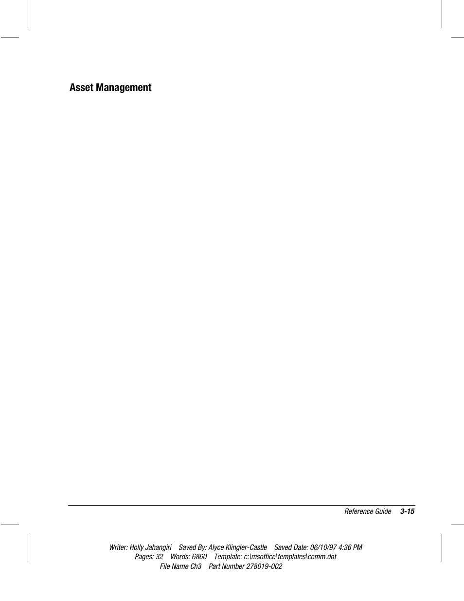 Asset management | Compaq Deskpro 2000 Series User Manual | Page 50 / 192