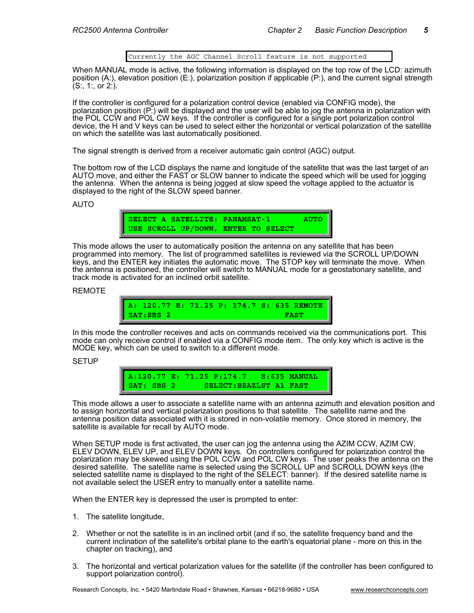 Research Concepts RC2500 User Manual | Page 12 / 181