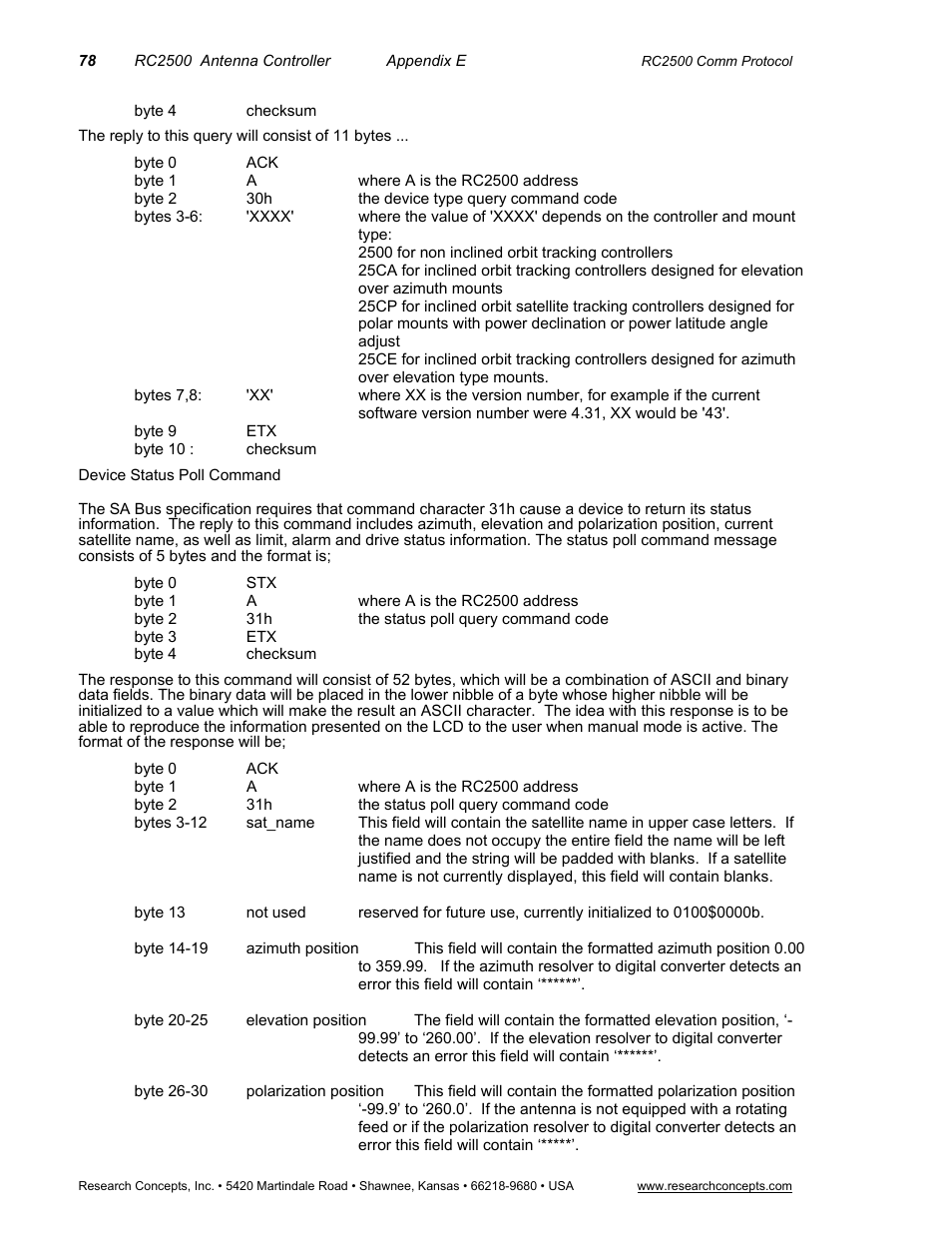 Research Concepts RC2500 User Manual | Page 85 / 181