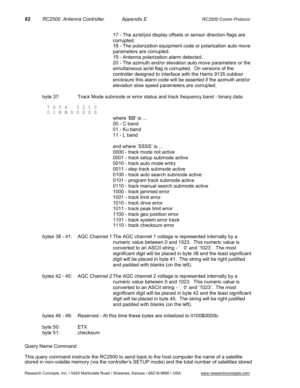 Research Concepts RC2500 User Manual | Page 89 / 181