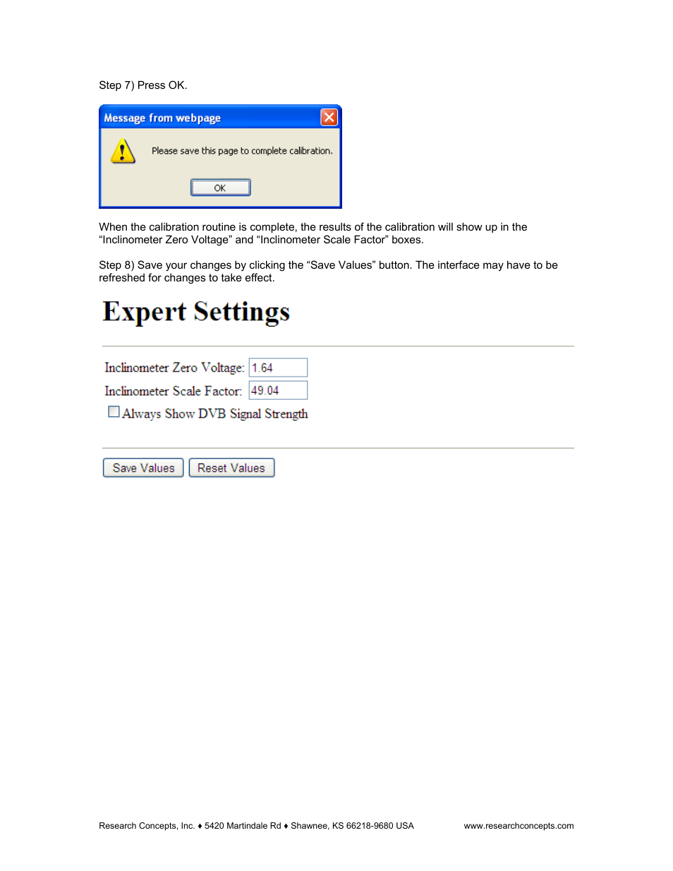 Research Concepts RC300 User Manual | Page 28 / 35