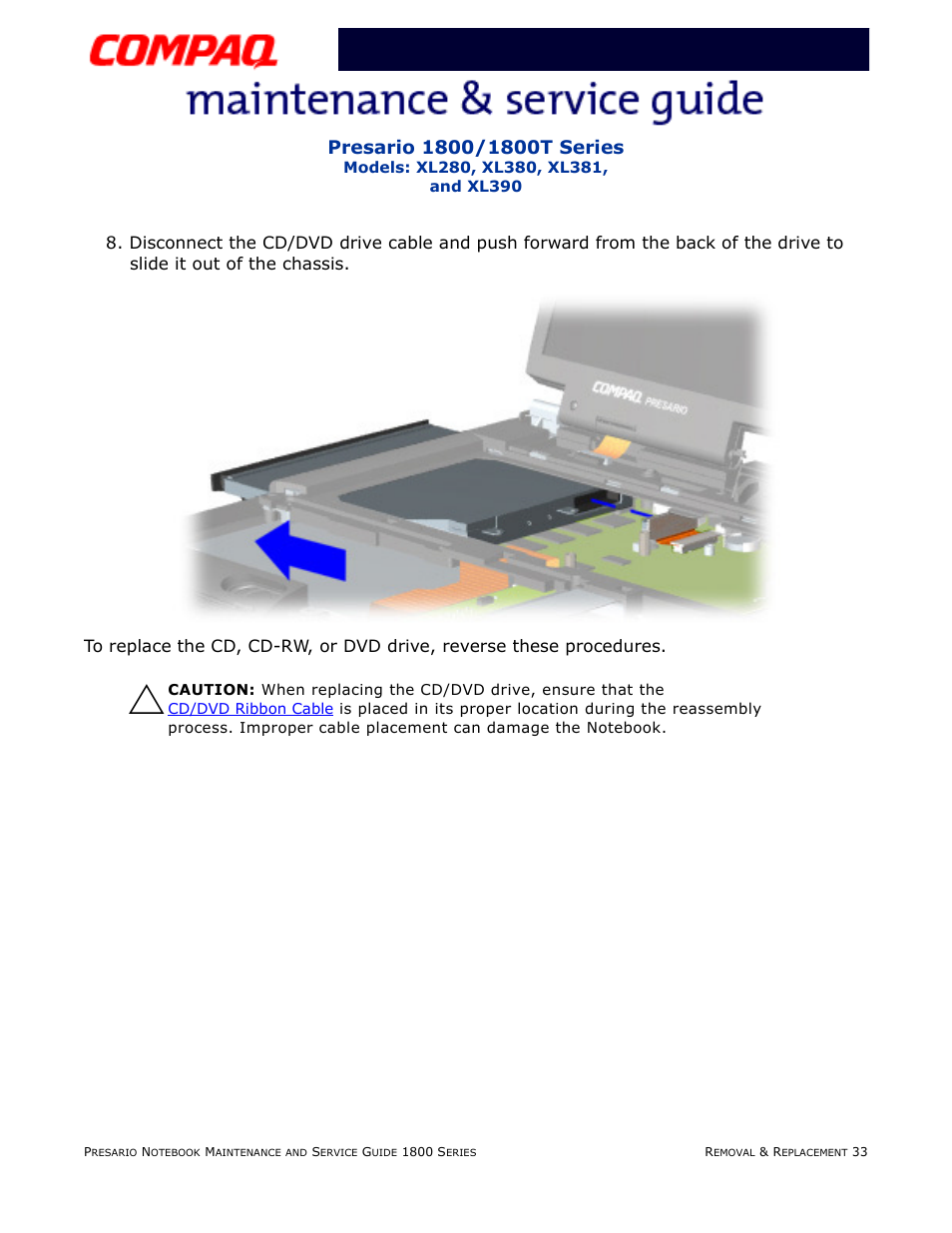 Compaq XL280 User Manual | Page 102 / 134