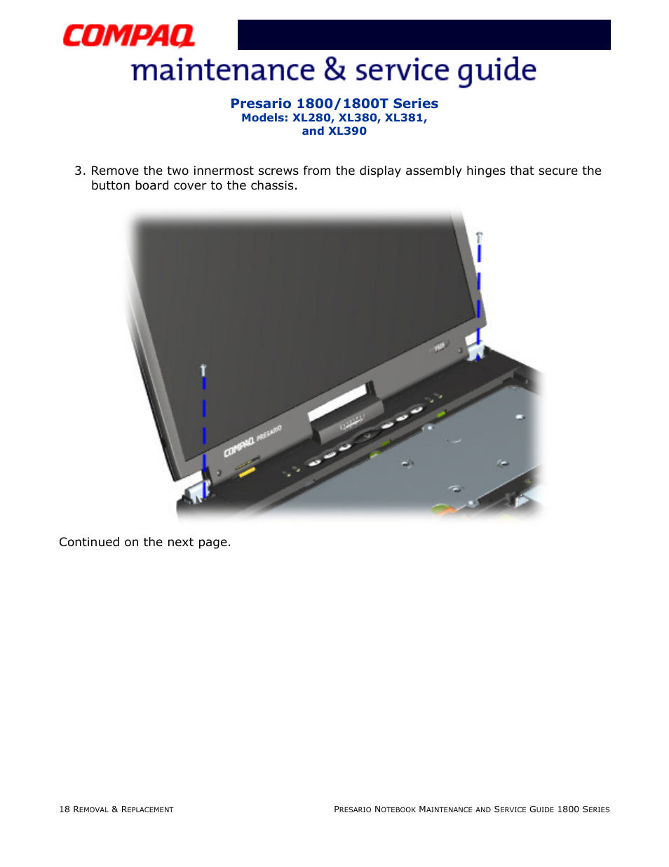 Compaq XL280 User Manual | Page 87 / 134