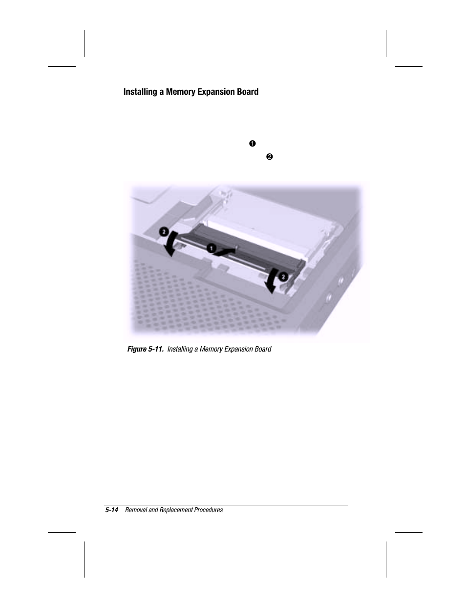 Installing a memory expansion board | Compaq V300 User Manual | Page 108 / 162