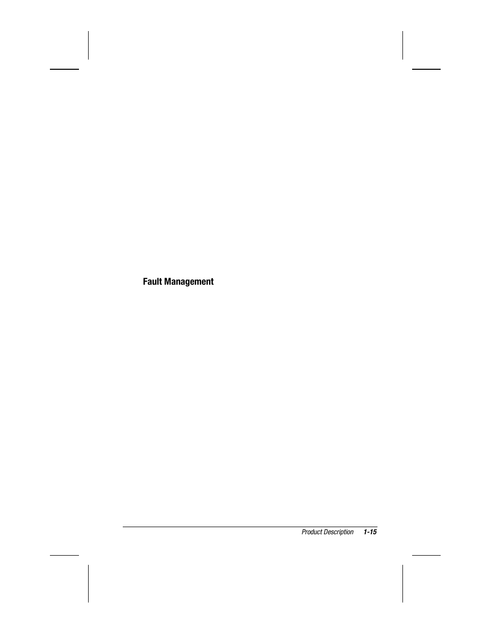 Fault management | Compaq V300 User Manual | Page 22 / 162