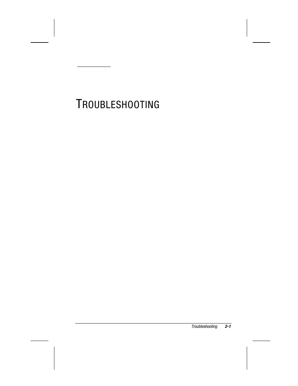 Troubleshooting, Chapter, Roubleshooting | Compaq V300 User Manual | Page 37 / 162