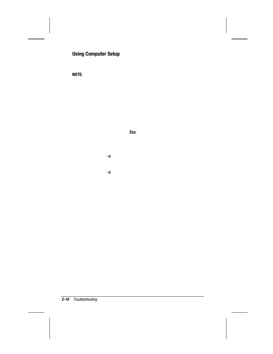 Using computer setup | Compaq V300 User Manual | Page 46 / 162