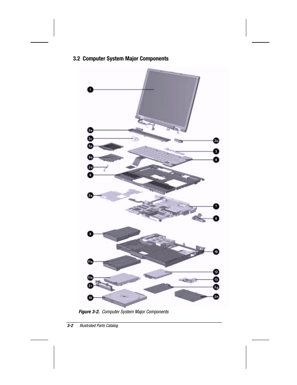 2 computer system major components | Compaq V300 User Manual | Page 76 / 162