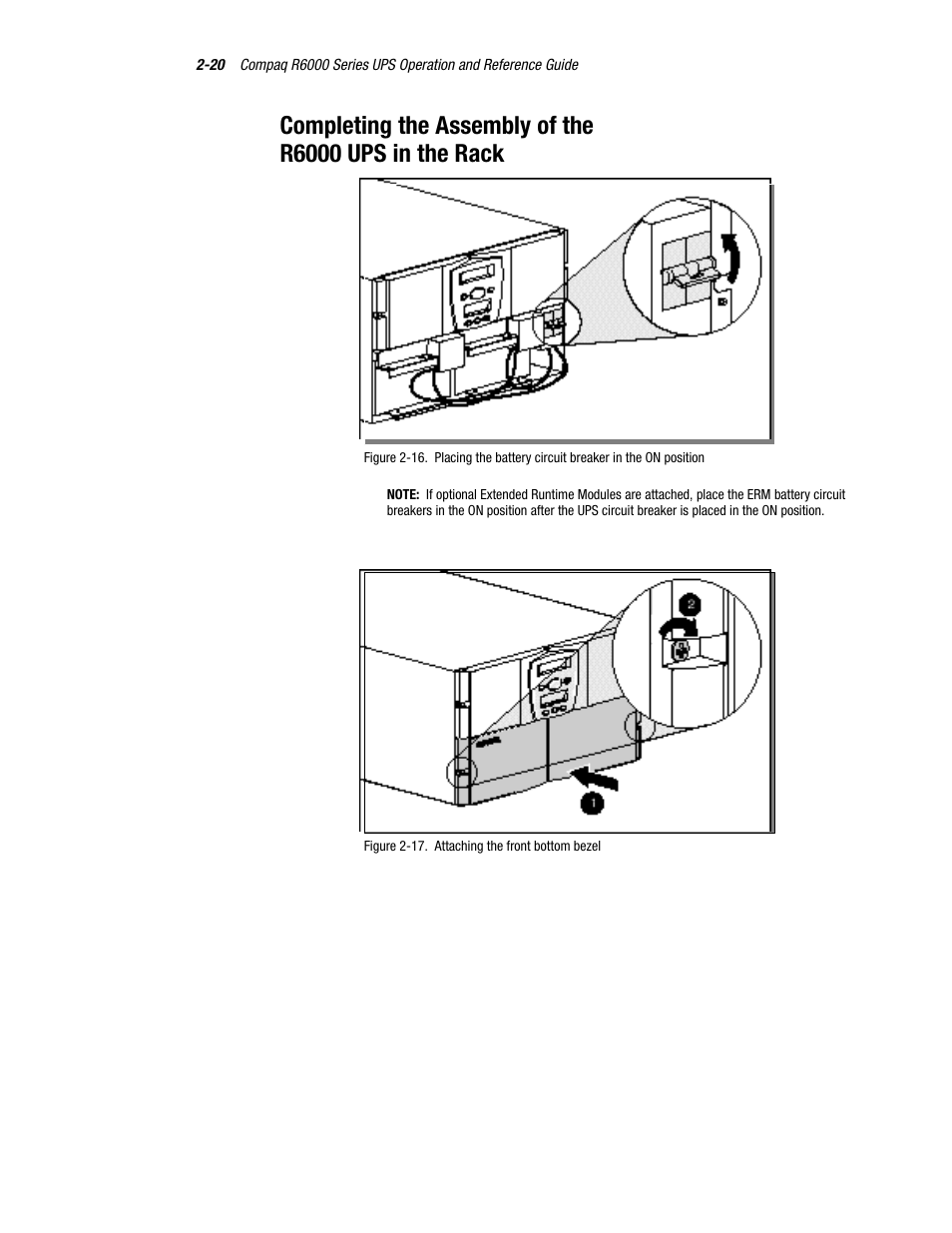 Compaq R6000 User Manual | Page 45 / 118