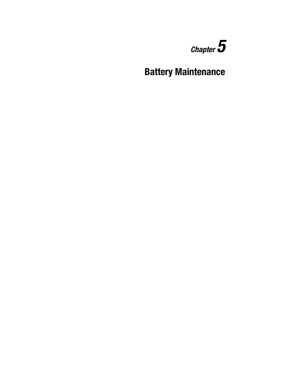 Chapter 5: battery maintenance, Chapter 5, Battery maintenance | Chapter | Compaq R6000 User Manual | Page 76 / 118