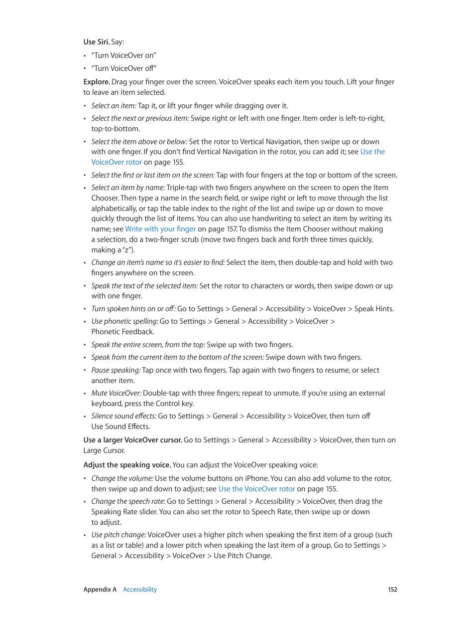 Apple iPhone iOS 8.4 User Manual | Page 152 / 196